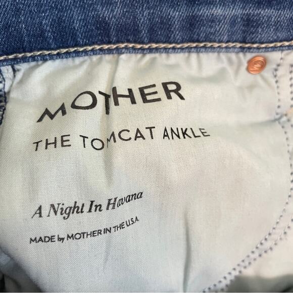 MOTHER The Tomcat Ankle Jeans A Night In Havana Wash - Picture 9 of 13